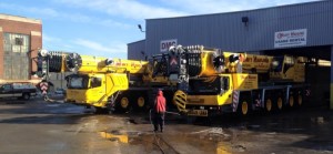 Heavy Equipment Washing